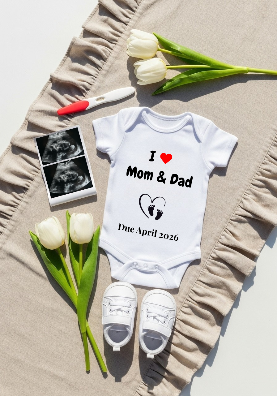 Announce Your Pregnancy in Style – Digital Canva Template - Everbabemom