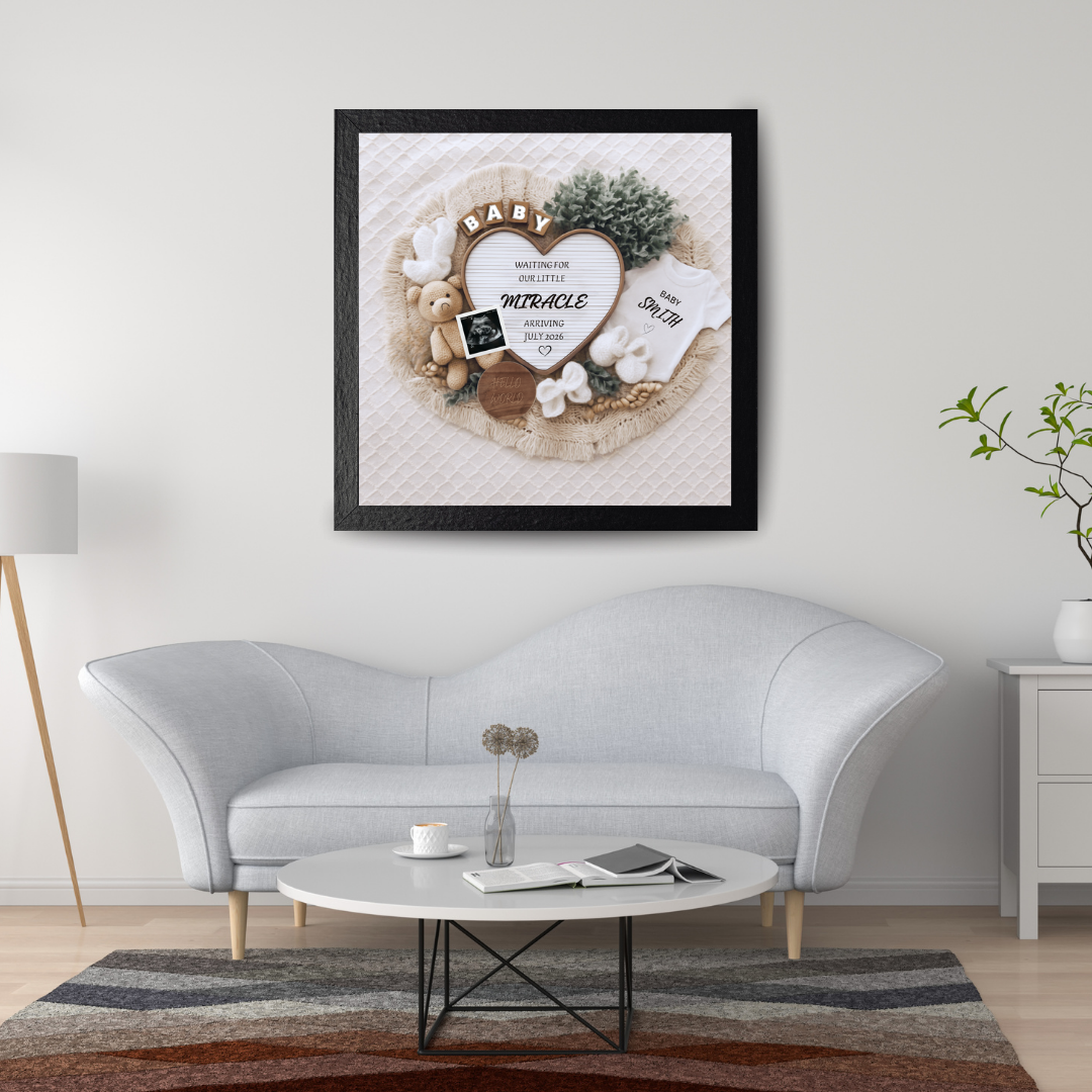 Editable Digital Pregnancy Announcement Template – Everbabemom